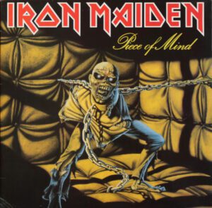 platecover Iron Maiden, Peace Of Mind, Vinyl