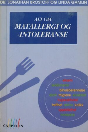 Bokforside - alt om matallergi og intoleranse