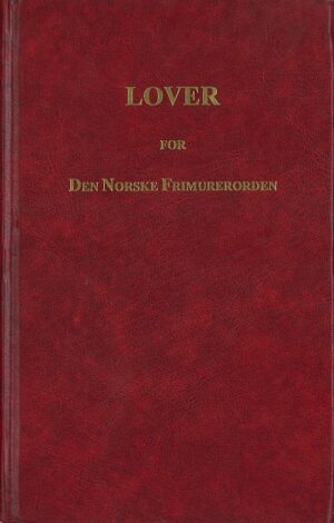 bokforside Lover For Den Norske Frimurerorden