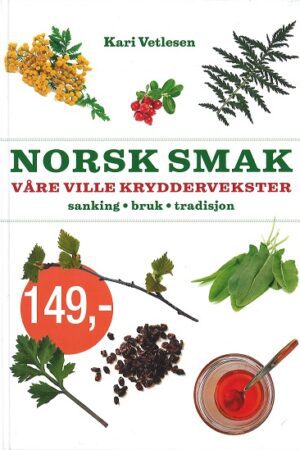 bokforside Norske Ville Kryddervekster, Kari Vetlesen