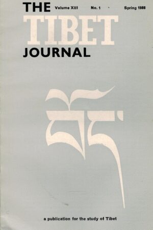 forside Volume X111 , No. 1,  Spring 1988