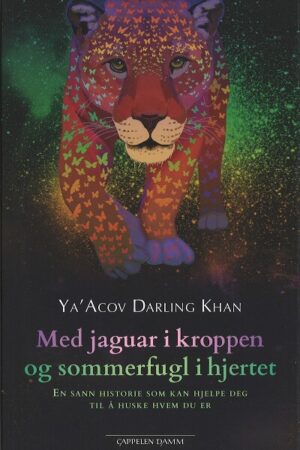 bokforside Med Jaguar I Kroppen Og Sommerfugler I Hjertet