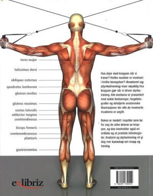 Bokforside - Anatomi og styrketrening bakside