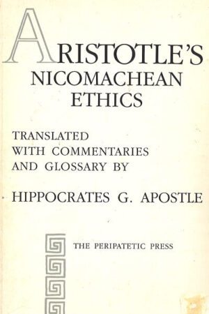Bokforside - Aristotle's nicomachean ethics