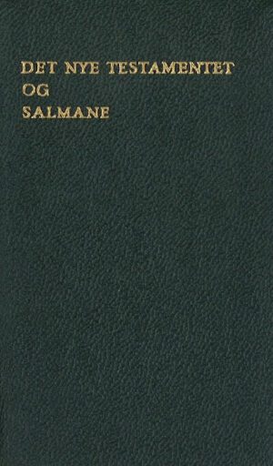 Bokforside - Det nye testamentet og salmane