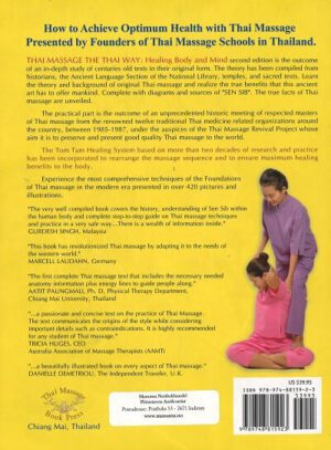 Bokforside - Thai massage the thai way bakside