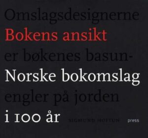 bokforside Bokens Ansikt, Norske Bokomslag I 100 Aar