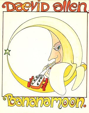 platecover,David Allen, Banana Moon