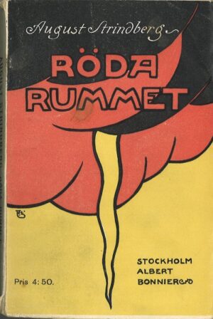 bokforside Roeda Rummet, August Strindberg