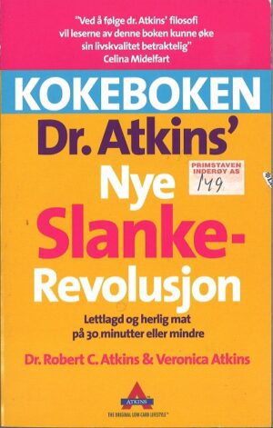 boksforside Dr. Atkins' nye slankerevolusjon