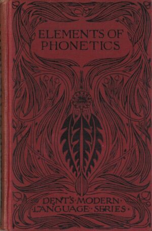 bokforside Elements Of Phonetics