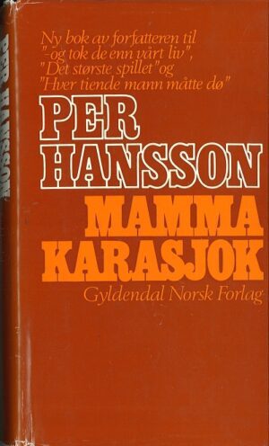 bokforside Mamma Karasjok, Per Hansson,