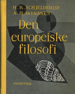 bokforside Den Europeiske Filosofi, Schjelderup, Winsnes