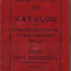 katalogforside Katalog Over Cykler, Cykledele, Kristiania 1917