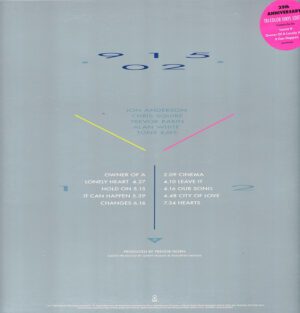 baksidecover 90125, YES Limited Edition,