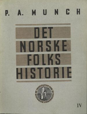 bokforside Det Norske Folks Historie Bind 1V