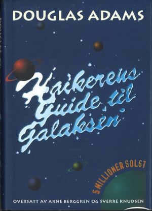 bokomslag Haikerens Guide Til Galaksen, Douglas Adams