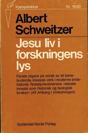 Bokomslag Jesu-liv-i-forskningens-lysAlbert-Schweitzer