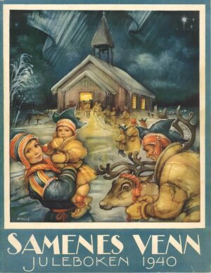 forsidebilde Samenes Venn, Juleboken 1940