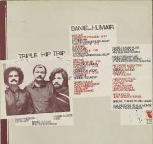 baksidecover Triple Hip Hop, Daniel Humair, Vinyl