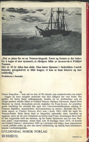 Bokomtale, biografi Fridtjof Nansen