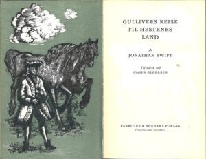 bilde av Forsatsblad, Gullivers Reise Til Hestenes Land
