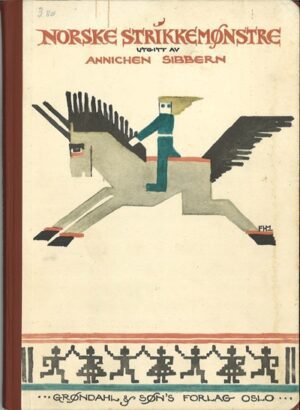 bokforside Norske Strikkemoenstr , Annichen Sibbern 1947