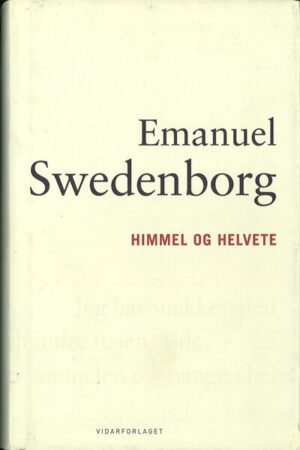 bokforside Himmel Og Helvete, Emanuel Swedenborg