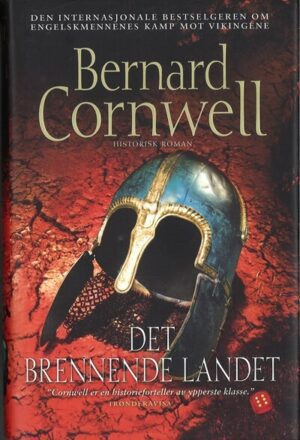 bokomslag Det Brennende Landet, Bernhard Cornwelll