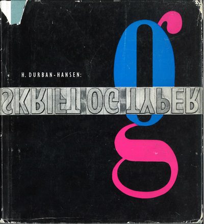 Bokforside Skrift og typer