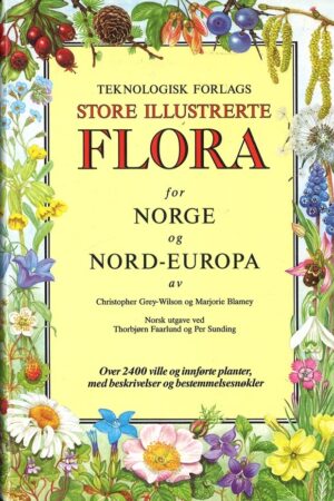 bokomslag teknologisk forlags store illustrerte flora