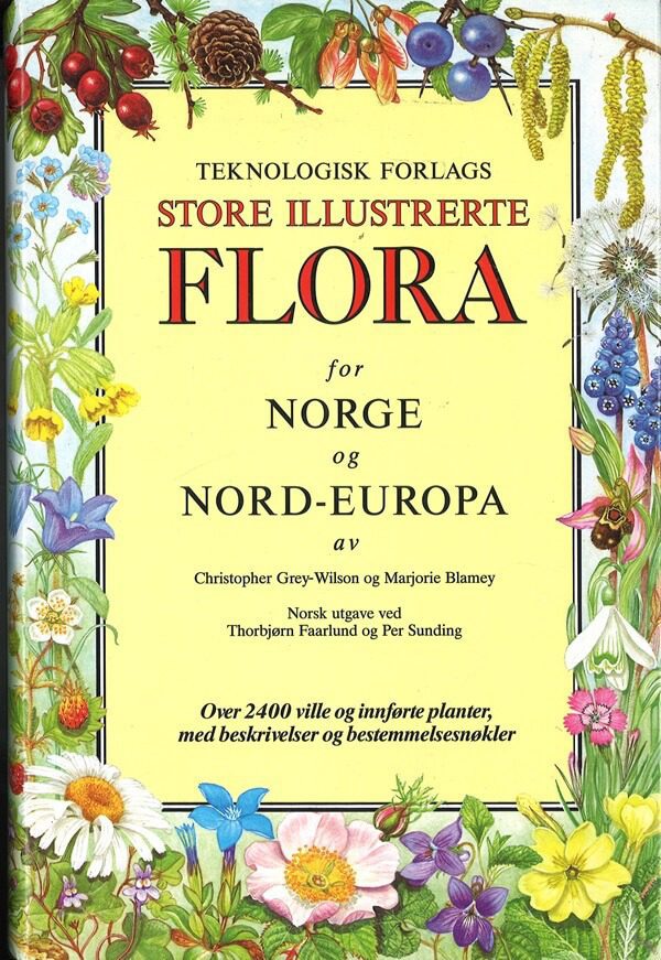 bokomslag teknologisk forlags store illustrerte flora