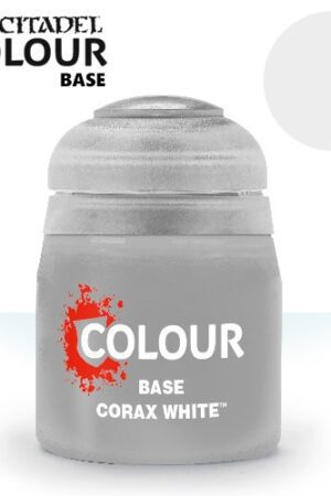 produktbilde Citadel_Paint_Base_Corax_White_12ml