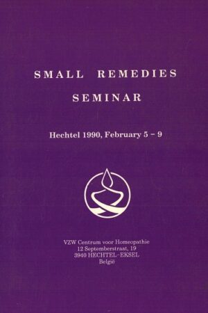 bokforside small remedies seminar - Hechtel 1991