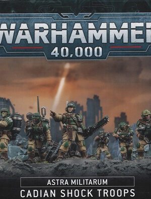 produkt bilde Warhammer 40000 ASTRA MILITARUM - CADIAN SHOCK TROOPS