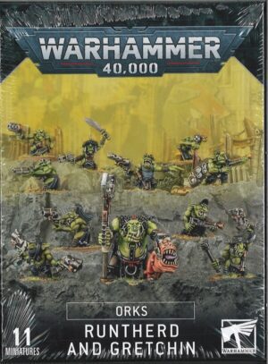 produktbilde Warhammer 40000 ORKS- Runtherd and Gretchin