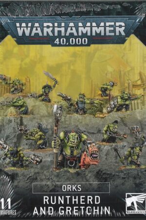 produktbilde Warhammer 40000 ORKS- Runtherd and Gretchin