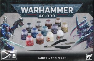 produktbilde Warhammer 40000, Paints + tools set