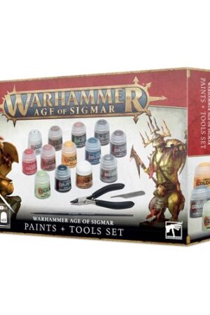 produktbilde Warhammer Age of Sigmar, Paint + Tools Set