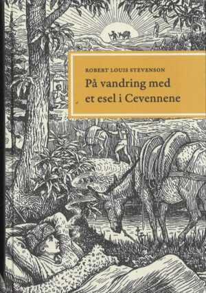 bokforside paa vandring med et esel i cevennene,robert louis stevenson, .