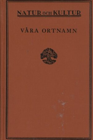 bokforside natur och kultur, vaara ortnamn