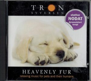 cd cover heavenly fur, relaxing music for pets