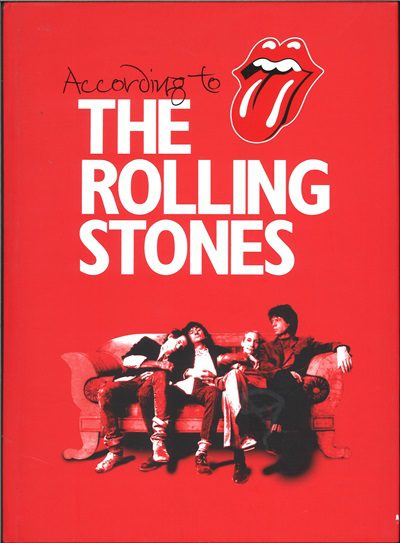 bokforside According to the Rolling Stones