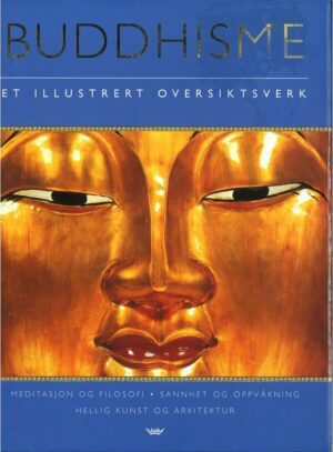 bokomslag buddhisme, et illustrert oversiktsverk