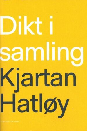 bokforside dikt i samling, kjartan hatloey