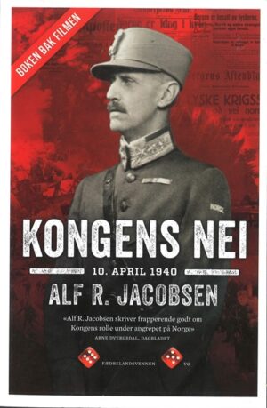 bokforside kongens nej, alf r. jacobsen