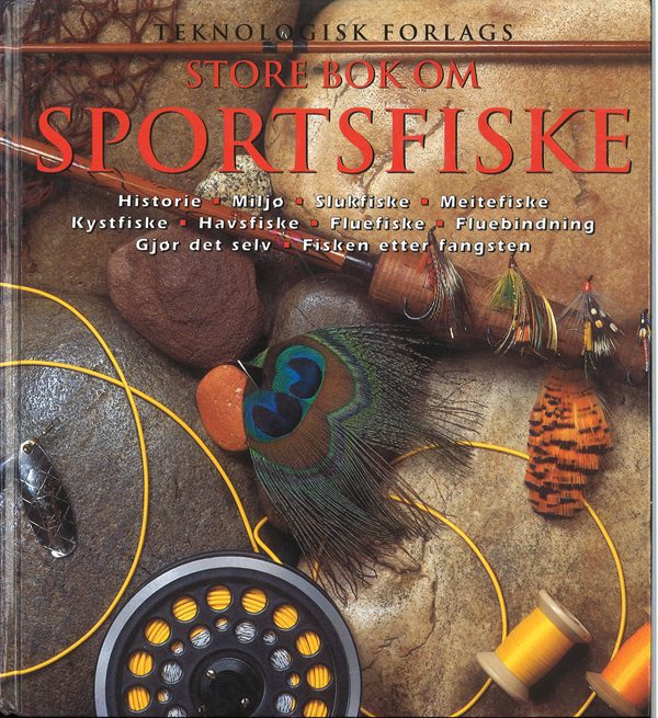 bokforside Teknologisk forlags store boka om sportsfiske