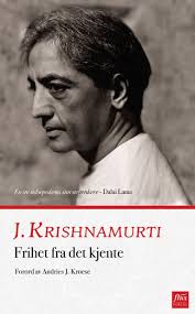 bokforside Frihet fra det kjente, j. krishnamurti