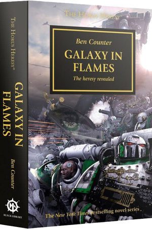bokforside Galaxy in Flames