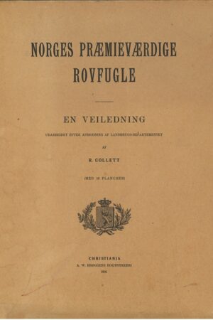 Bokforside Norges præmieværdige rovfugle